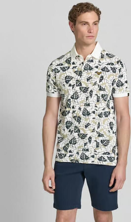 PME Legend Slim fit poloshirt in all-over look - Foto 6