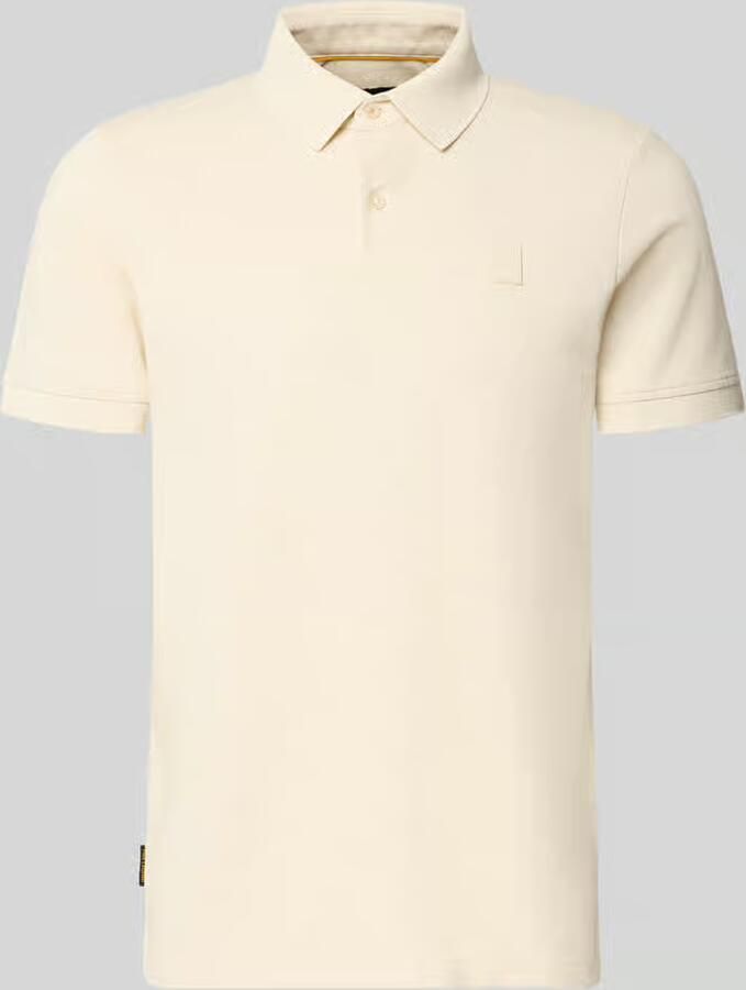 PME LEGEND Polo van piqué met stretch en flight pocket - Foto 2