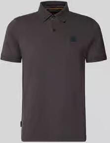 PME LEGEND Polo van piqué met stretch en flight pocket - Foto 2