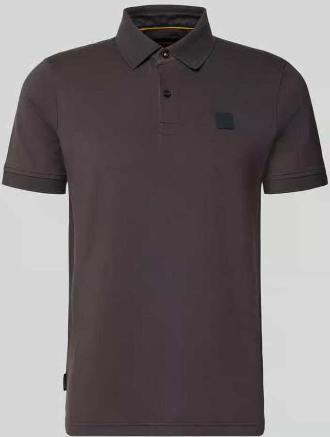 PME LEGEND Polo van piqué met stretch en flight pocket - Foto 2