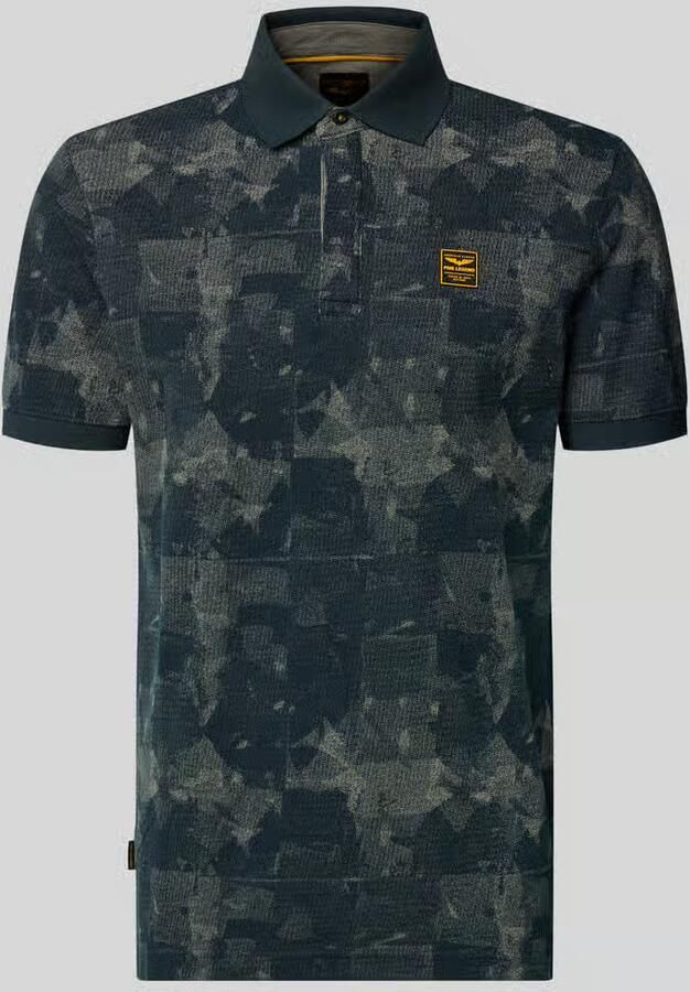 PME Legend Slim fit poloshirt met labelpatch - Foto 5