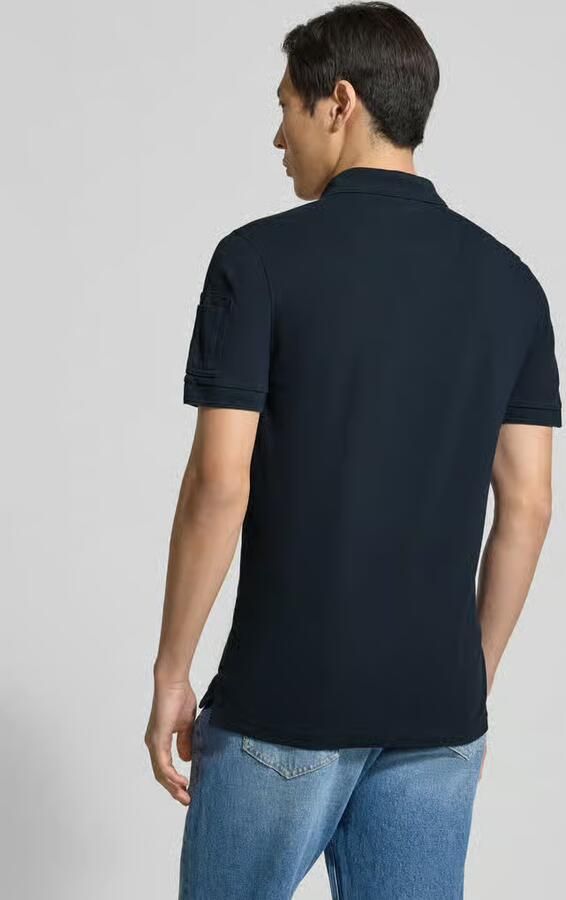 PME Legend slim fit poloshirt met labelstitching model 'TRACKWAY' - Foto 10