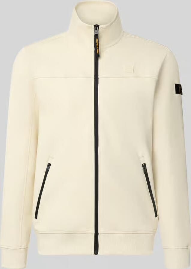 PME LEGEND Heren Truien & Vesten Zip Jacket Interlock Sweat Ecru - Foto 9
