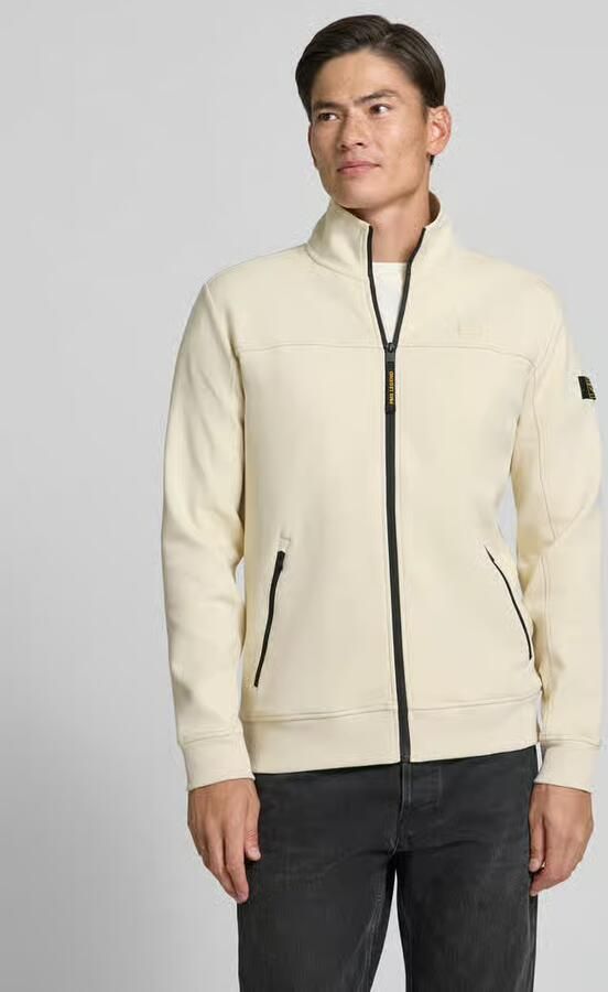 PME LEGEND Heren Truien & Vesten Zip Jacket Interlock Sweat Ecru - Foto 11