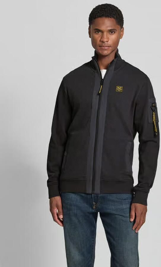 PME Legend sweatjack met opstaande kraag en ritssluiting - Foto 3
