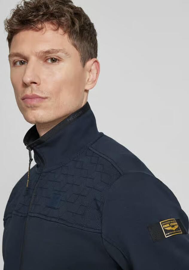 PME LEGEND Heren Truien & Vesten Interlock Sweat Donkerblauw - Foto 8