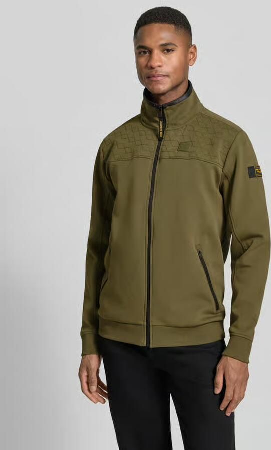 PME LEGEND Sweat jacket met opstaande kraag en ritssluiting - Foto 11
