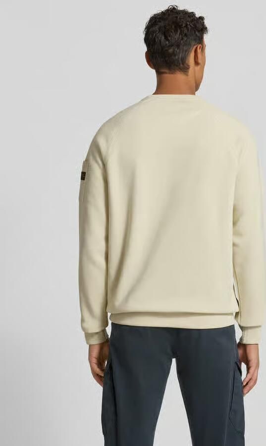 PME LEGEND Heren Truien & Vesten Soft Fleece Sweat Ecru - Foto 5