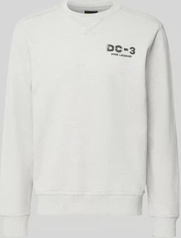 PME LEGEND Sweatshirt met garment-dye wassing en artwork - Foto 2
