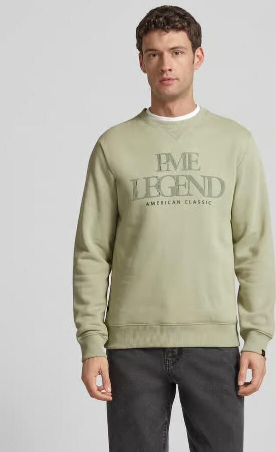 PME Legend sweatshirt met labelprint - Foto 7