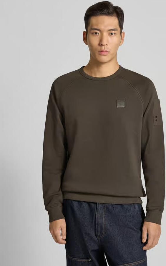 PME Legend Sweatshirt met labelstitching - Foto 4