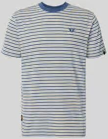 PME Legend T-shirt in all-over look met ronde hals - Foto 4