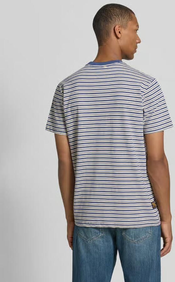 PME Legend T-shirt in all-over look met ronde hals - Foto 6