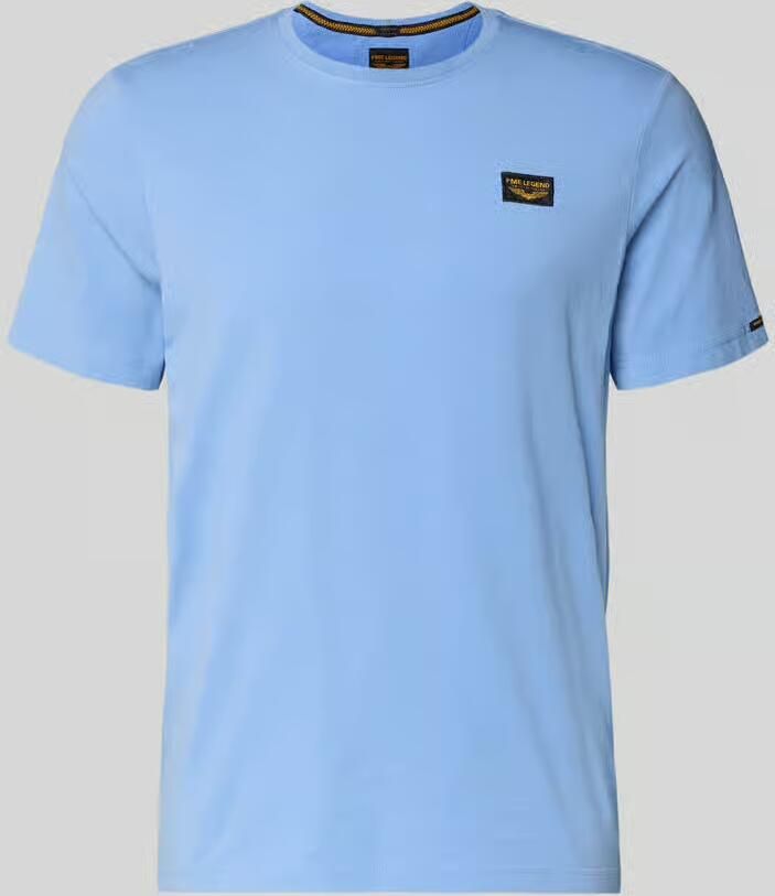 PME Legend T-shirt met labeldetail