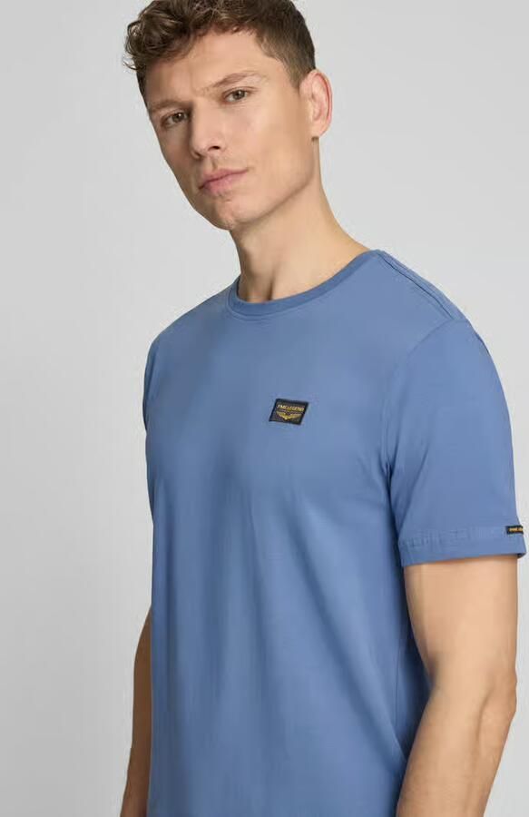 PME LEGEND Heren Polo's & T-shirts Short Sleeve R-neck Guyver Tee Blauw - Foto 10