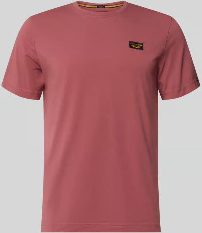 PME LEGEND Heren Polo's & T-shirts Short Sleeve R-neck Guyver Tee Bordeaux - Foto 9
