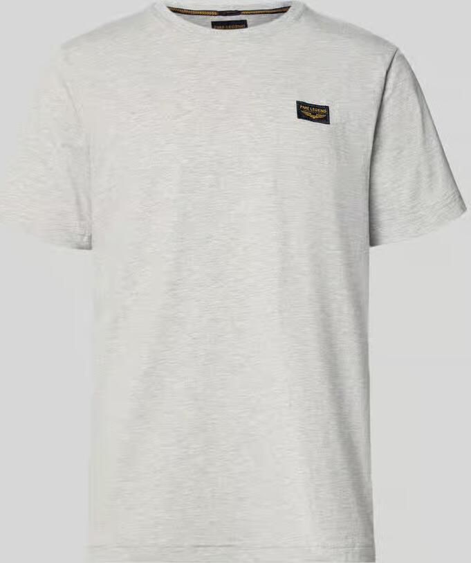PME LEGEND Heren Polo's & T-shirts Short Sleeve R-neck Guyver Tee Lichtgrijs - Foto 11