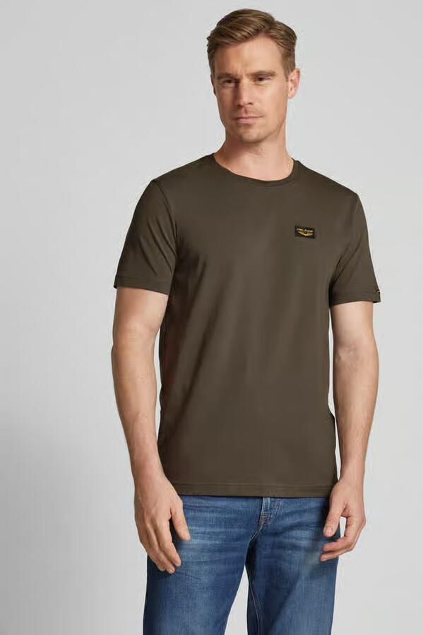 PME LEGEND Heren Polo's & T-shirts Short Sleeve R-neck Guyver Tee Grijs - Foto 11