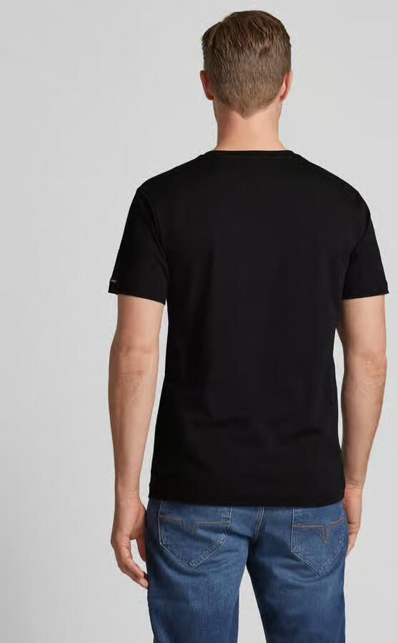 PME LEGEND Heren Polo's & T-shirts Short Sleeve R-neck Guyver Tee Zwart - Foto 9
