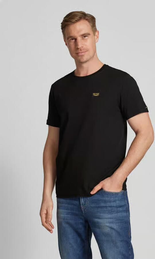 PME LEGEND Heren Polo's & T-shirts Short Sleeve R-neck Guyver Tee Zwart - Foto 10