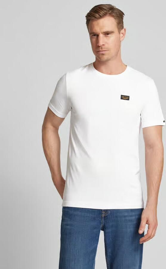 PME LEGEND Heren Polo's & T-shirts Short Sleeve R-neck Guyver Tee Wit - Foto 10