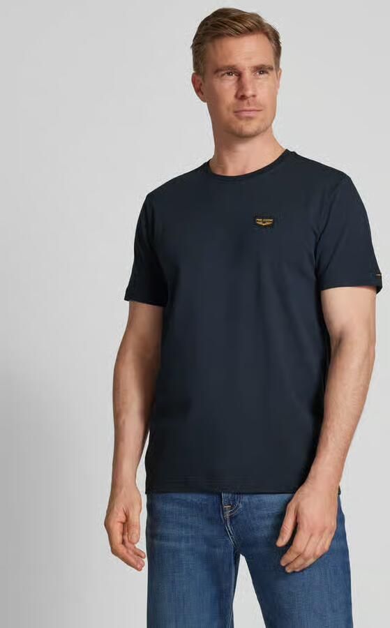 PME LEGEND Heren Polo's & T-shirts Short Sleeve R-neck Guyver Tee Donkerblauw - Foto 14