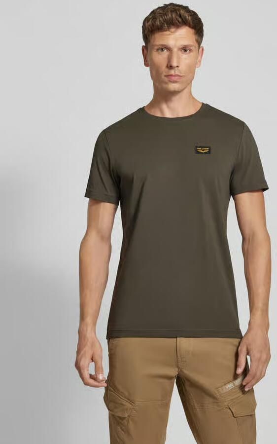 PME LEGEND Heren Polo's & T-shirts Short Sleeve R-neck Guyver Tee Grijs - Foto 10
