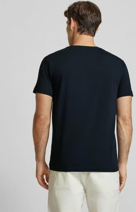 PME LEGEND Heren Polo's & T-shirts Short Sleeve R-neck Guyver Tee Donkerblauw - Foto 9