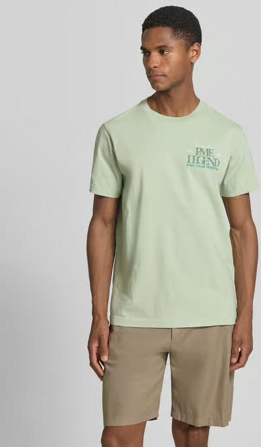 PME LEGEND Heren Polo's & T-shirts Short Sleeve R-neck Small Art Package B+t Only Mint - Foto 11