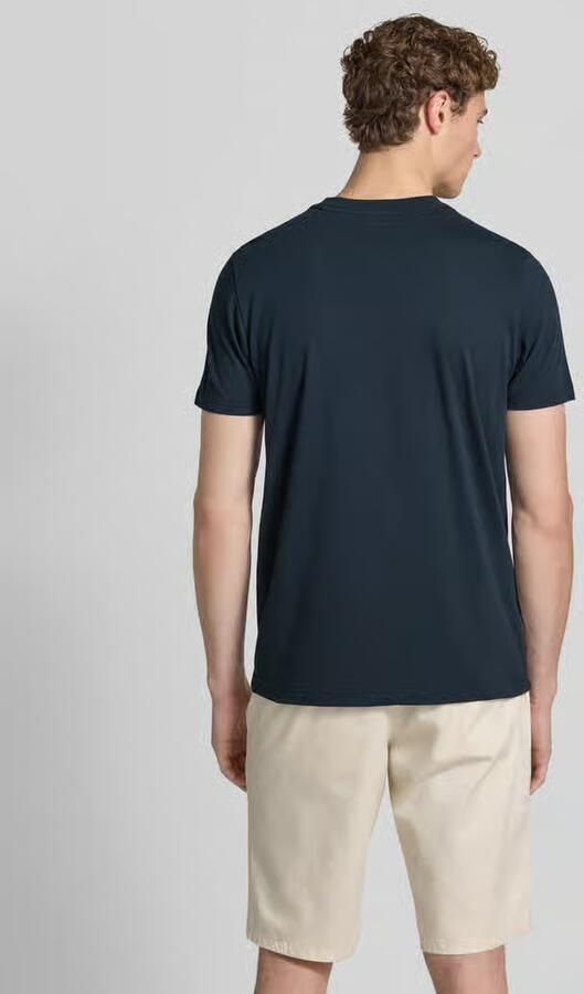 PME Legend T-shirt met labelprint en ronde hals - Foto 6
