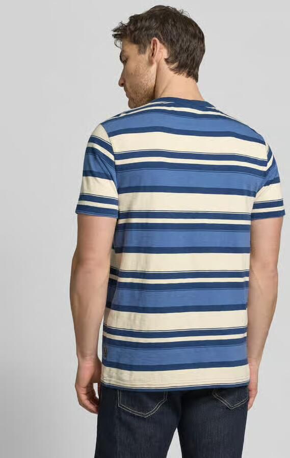 PME Legend T-shirt met ronde hals en labelstitching - Foto 4