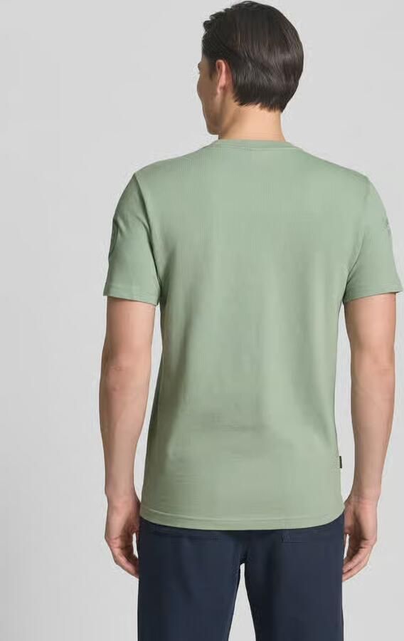 PME LEGEND T-shirt van jersey met meerdere badges - Foto 4