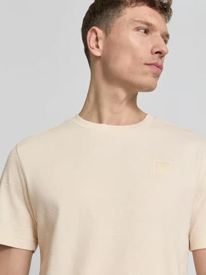 PME LEGEND Heren Polo's & T-shirts Jacquard Striped Ecru - Foto 10