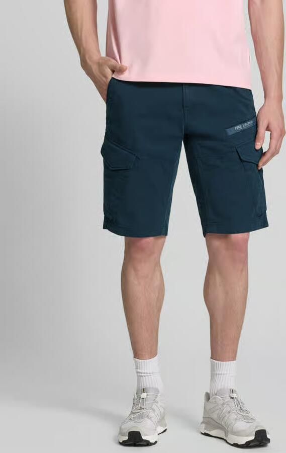 PME LEGEND Heren Broeken Nordrop Cargo Shorts Stretch Twill Donkerblauw - Foto 15