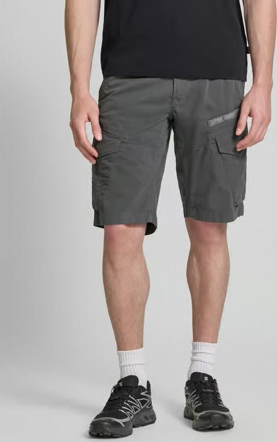 PME Legend tapered fit cargo bermuda s met klepzakken model 'Nordrop' - Foto 17