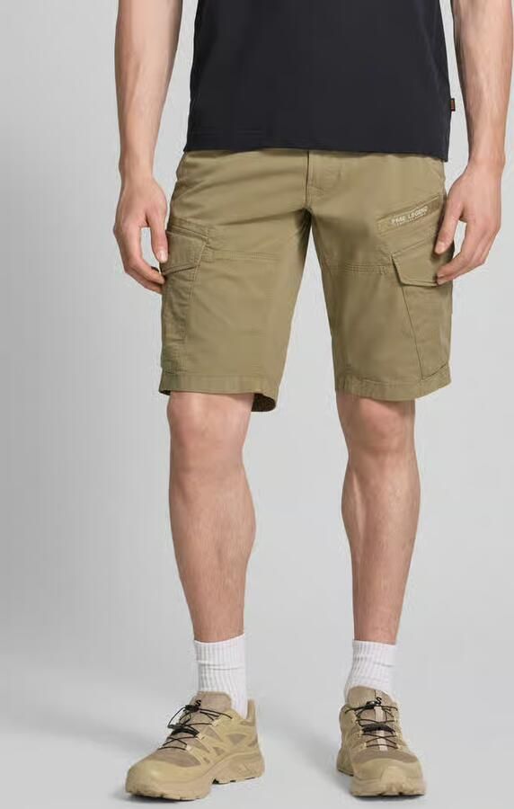 PME Legend tapered fit cargo bermuda s met klepzakken model 'Nordrop' - Foto 16