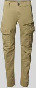 PME Legend tapered fit cargobroek met labelstitching - Foto 5