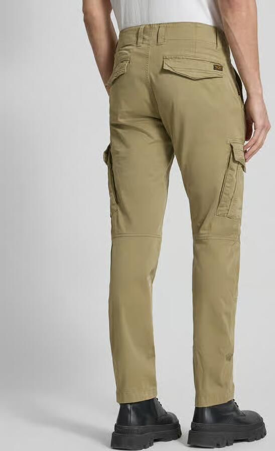 PME Legend tapered fit cargobroek met labelstitching - Foto 7