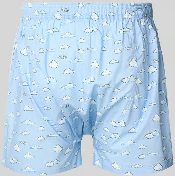 POCKIES Boxershort met labeldetail in een set van 2 stuks