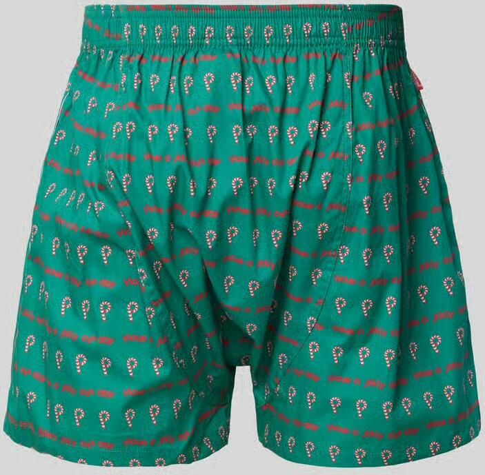 POCKIES Boxershort met motiefprint model 'Jolly Ass' in verpakking van 2 stuks
