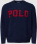 Polo Ralph Lauren Big & Tall PLUS SIZE gebreide pullover met labeldetail - Thumbnail 1