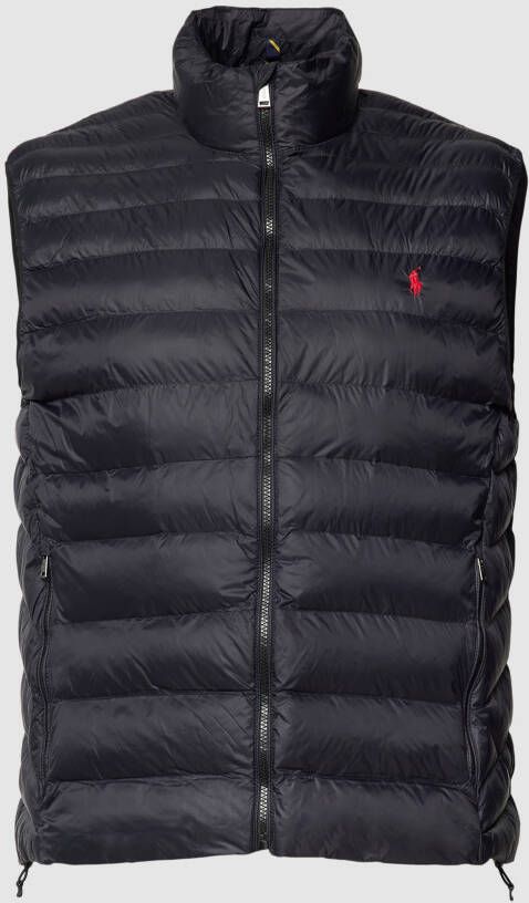 Polo Ralph Lauren Big & Tall PLUS SIZE bodywarmer met labelstitching model 'TERRA VEST'
