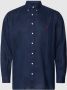 Polo Ralph Lauren Big & Tall PLUS SIZE straight fit linnen overhemd met labelstitching - Thumbnail 1