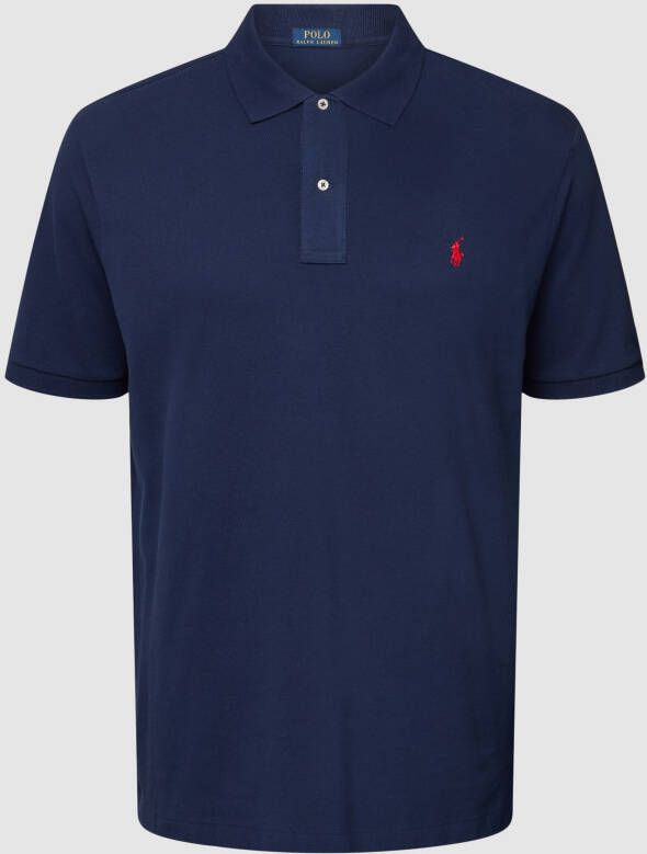 Polo Ralph Lauren Big & Tall PLUS SIZE poloshirt met labelstitching