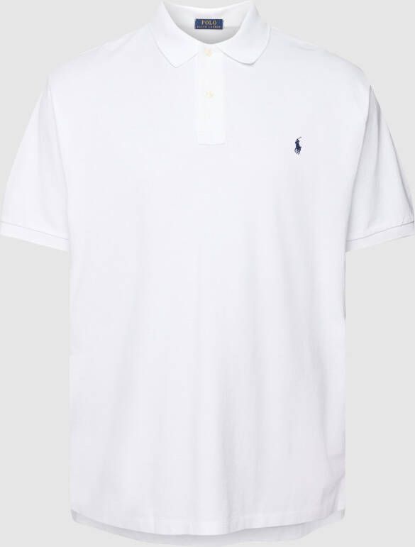 Polo Ralph Lauren Big & Tall PLUS SIZE poloshirt met labelstitching - Foto 4