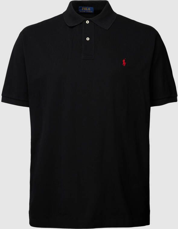 Polo Ralph Lauren Big & Tall PLUS SIZE poloshirt met logostitching