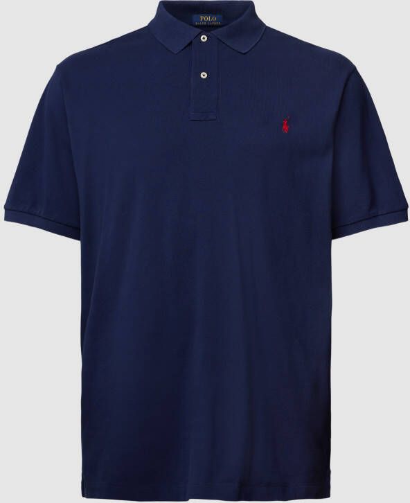 Polo Ralph Lauren Big & Tall PLUS SIZE poloshirt met logostitching