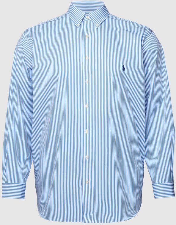 Polo Ralph Lauren Big & Tall PLUS SIZE regular fit vrijetijdsoverhemd met streepmotief