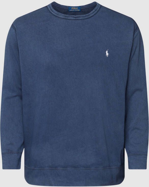 Polo Ralph Lauren Big & Tall PLUS SIZE sweatshirt met labelstitching