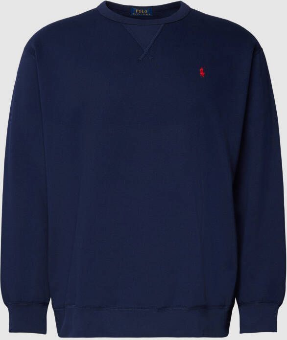 Polo Ralph Lauren Big & Tall PLUS SIZE sweatshirt met logostitching